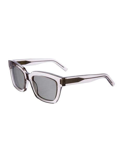 ysl sunglasses warranty|saint laurent clear sunglasses.